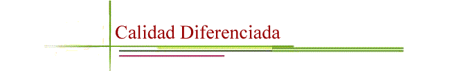 Calidad Diferenciada