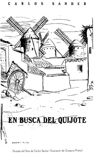 Portada del libro de Carlos Sander: En busca del Quijote