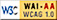 Icono de conformidad con el Nivel Doble-A, de las Directrices de Accesibilidad para el Contenido Web 1.0 del W3C-WAI