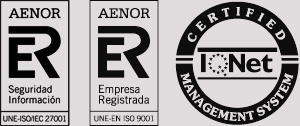 Logo de certificacin Aenor
