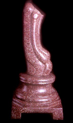 Pata de mesa de pórfido
