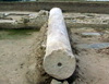 Detalle columna del Edificio A: "Basílica"